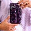 DARK PURPLE BUBBLE CASE Fancy Case PHONE CASES 10