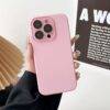 PINK CAMERA PROTECTOR SILICONE CASE Basic Protection PHONE CASES 11