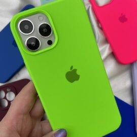 LEMON GREEN OPEN SILICONE CASE DIRT RESISTANT CASE PHONE CASES 2