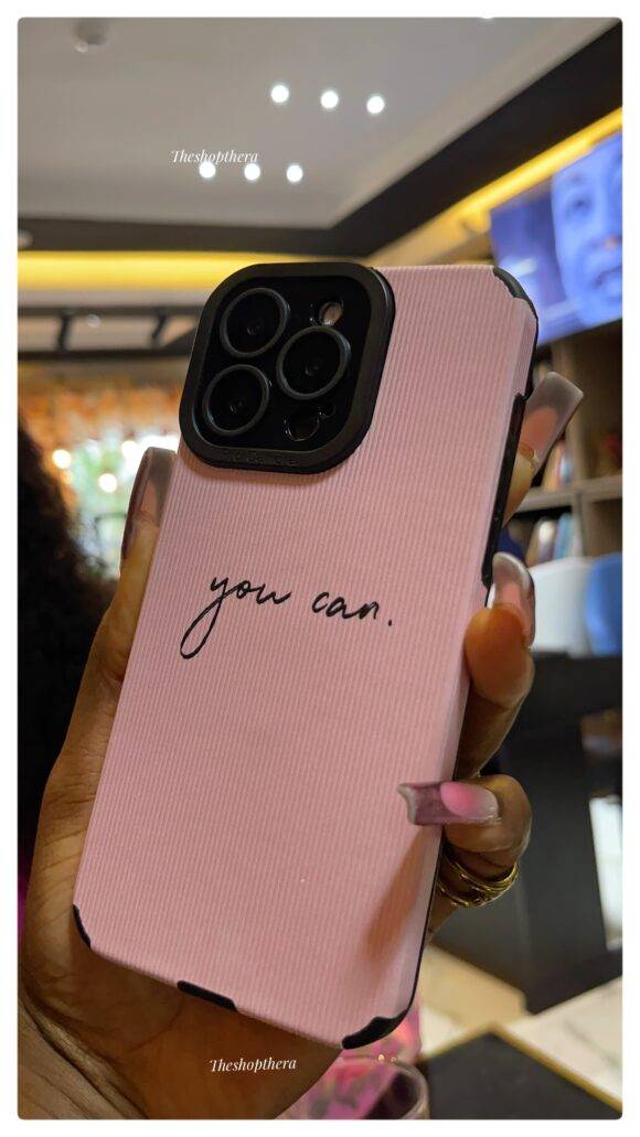 PINK YOU CAN SEE CASE Basic Protection PHONE CASES 4