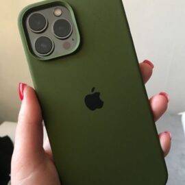 GREEN OPEN SILICONE CASE DIRT RESISTANT CASE PHONE CASES 2