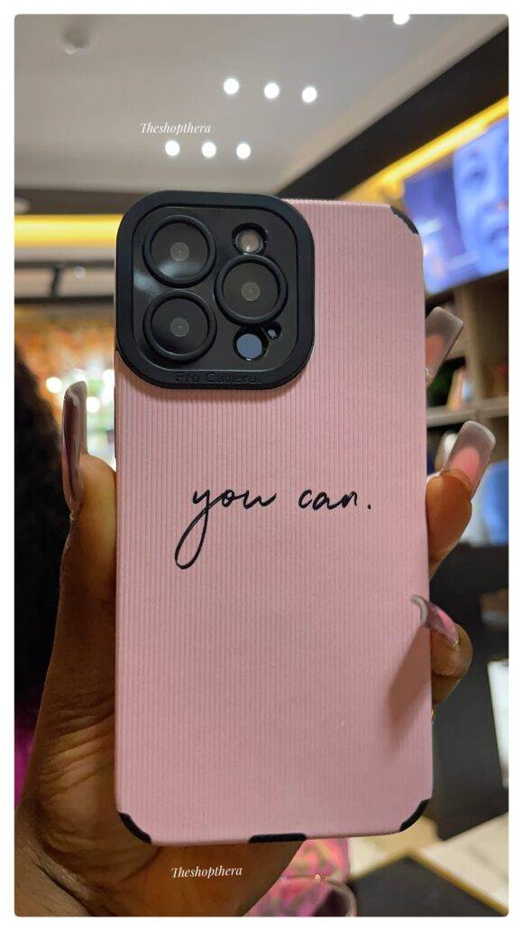 PINK YOU CAN SEE CASE Basic Protection PHONE CASES 3