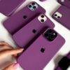 PURPLE OPEN SILICONE CASE Basic Protection PHONE CASES 5