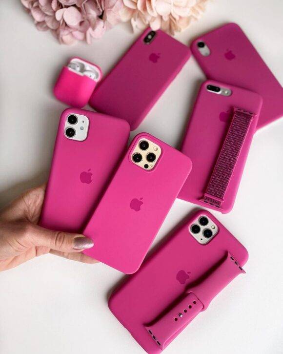 SASSY PINK OPEN SILICONE CASE Basic Protection PHONE CASES 4