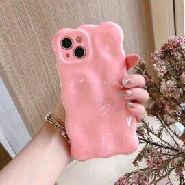 PASTEL PINK BUBBLE CASE 3-in-1 case PHONE CASES