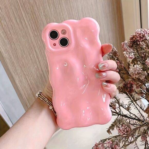 PASTEL PINK BUBBLE CASE 3-in-1 case PHONE CASES 7