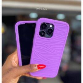 PURPLE 3IN1 WAVY  CASE 3-in-1 case PHONE CASES 2