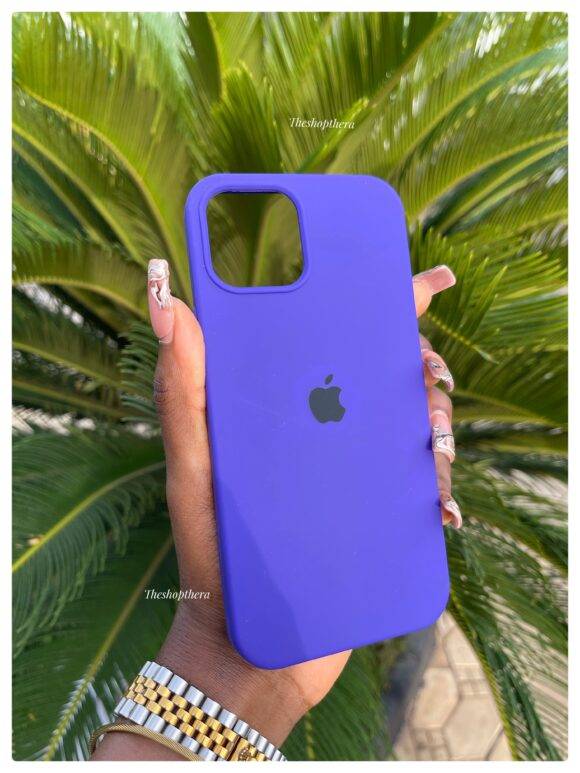 VIOLET OPEN SILICONE CASE Basic Protection PHONE CASES 6