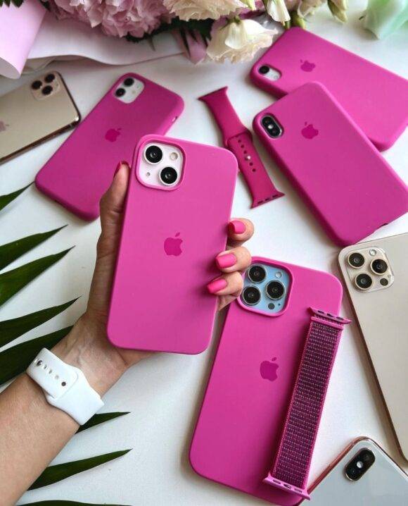 SASSY PINK OPEN SILICONE CASE Basic Protection PHONE CASES 3