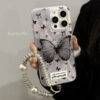 BLACK SWIRL BUTTERFLY PRINT WITH POPULAR AND CHARM CASE Phone charm PHONE CASES 13