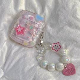 STAR RIDGE AIRPOD CASE WITH CHARM Cute AirPod cases AIRPOD 1/2 2