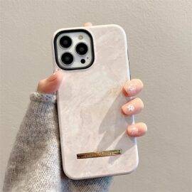 WHITE KAHLEY MARBLE CASE 2IN1 CASE PHONE CASES