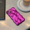 PURPLE FROSTED BUBBLE CASE Fancy Case PHONE CASES 6