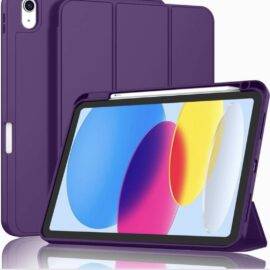 PLAIN PURPLE IPAD CASE flip cover iPad case IPAD 2