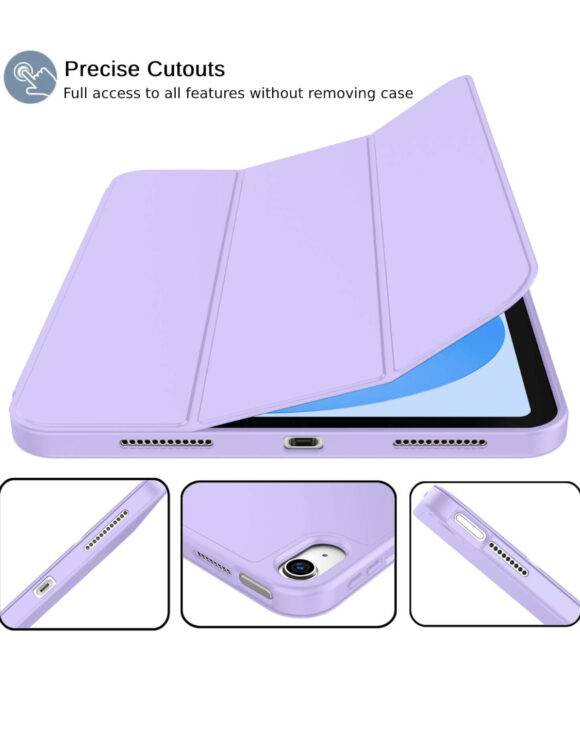 PLAIN LILAC IPAD CASE flip cover iPad case IPAD 7