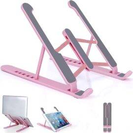 PINK FOLDABLE LAPTOP STAND FOLDABLE LAPTOP STAND LAPTOP STAND