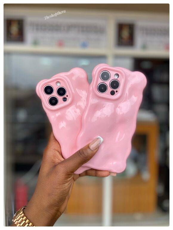 PASTEL PINK BUBBLE CASE 3-in-1 case PHONE CASES 11