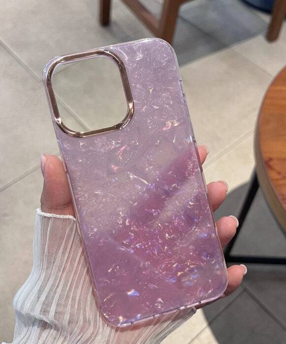 PURPLE CONCH SHELL CASE light purple case PHONE CASES 6