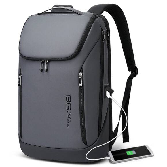 GREY BANGE BACKPACK Backpack LAPTOP 2