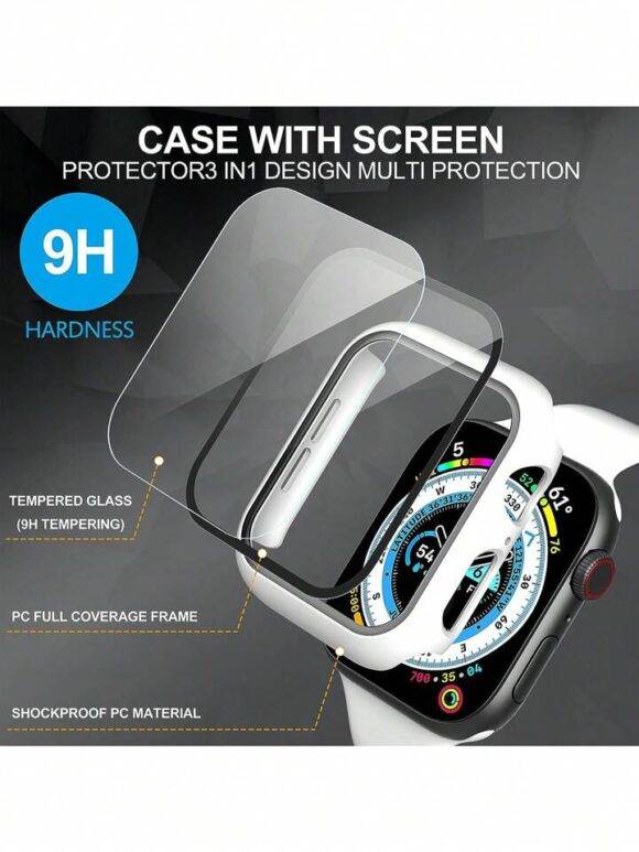 WHITE WATCH PROTECTOR WATCH PROTECTOR IWATCH 8