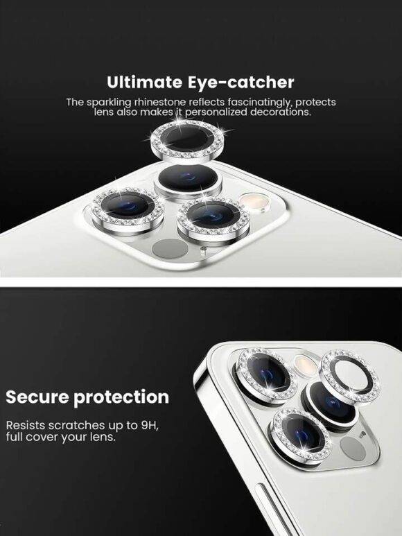 SILVER STONED CAMERA PROTECTOR Camera protector CAMERA PROTECTOR 7