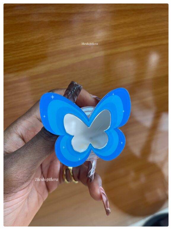 BLUE BUTTERFLY POPSOCKET Camera protector case PHONE GRIPS 5