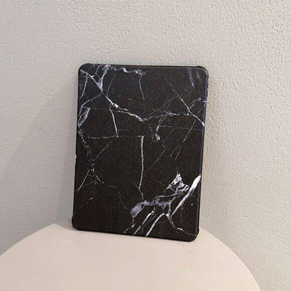 BLACK MARBLE FLIP IPAD CASE BLACK IPAD CASE IPAD 6