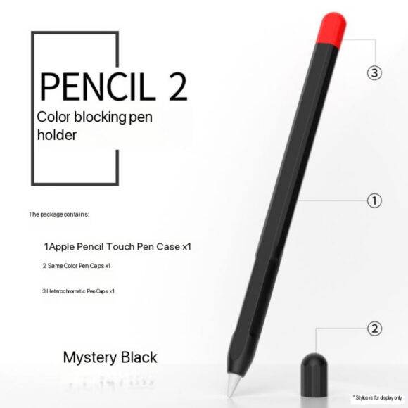 BLACK APPLE PEN COVER Apple Pencil cover IPAD 10