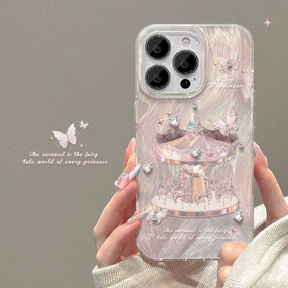 PINK CIRCUS CASE brown case PHONE CASES 2