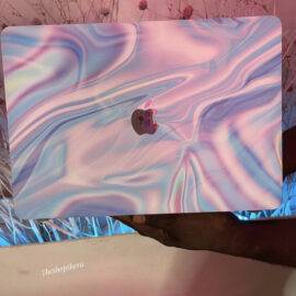 PURPLE HOLOGRAPHIC MACBOOK CASE MacBook case LAPTOP 2