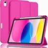 HOT PINK PLAIN IPAD CASE flip cover iPad case IPAD 4