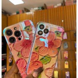 PINK 3D FLOWER IMD CASE Camera protector case PHONE CASES