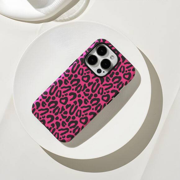 PINK LEOPARD 2IN1 CASE 2IN1 CASE PHONE CASES 4