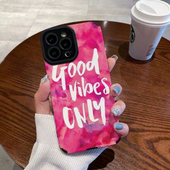 GOOD VIBES CASE Camera hole case PHONE CASES 6