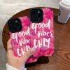 GOOD VIBES CASE Camera hole case PHONE CASES 8