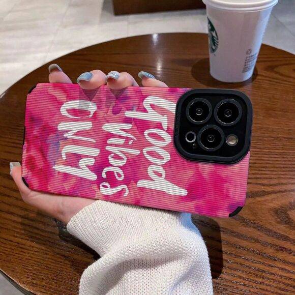 GOOD VIBES CASE Camera hole case PHONE CASES 5