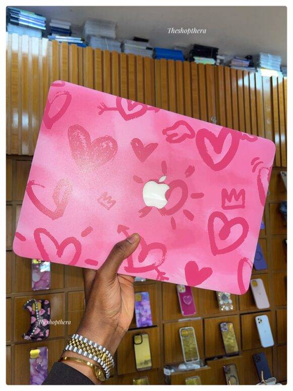 PINK GRAFFITI MACBOOK CASE MacBook case LAPTOP 4