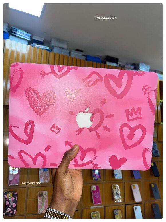 PINK GRAFFITI MACBOOK CASE MacBook case LAPTOP 6