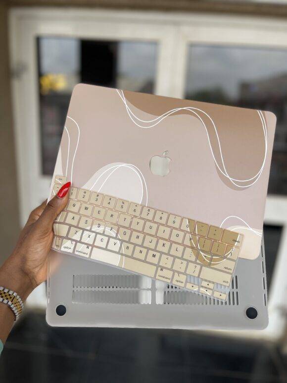 BROWN ABSTRACT MACBOOK CASE MacBook case LAPTOP 10