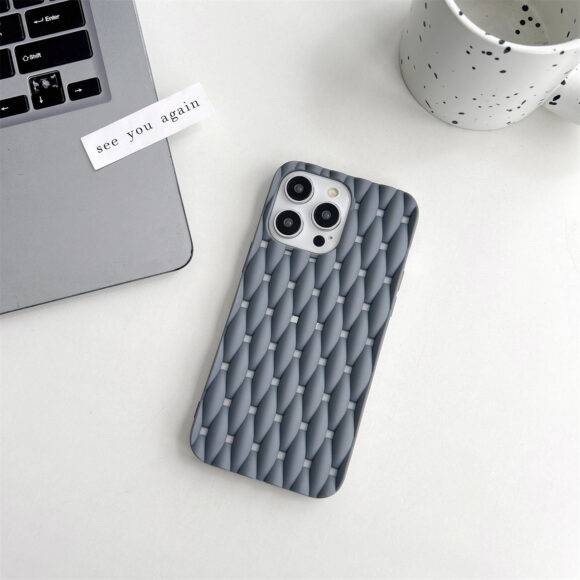 TITANIUM PADDED INTERWOVEN CASE brown case PHONE CASES 6