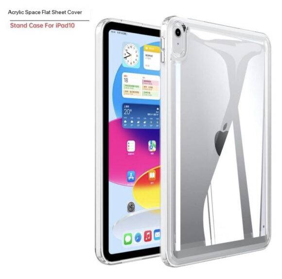 CLEAR THICKENED TRANSPARENT IPAD CASE flip cover iPad case IPAD 7