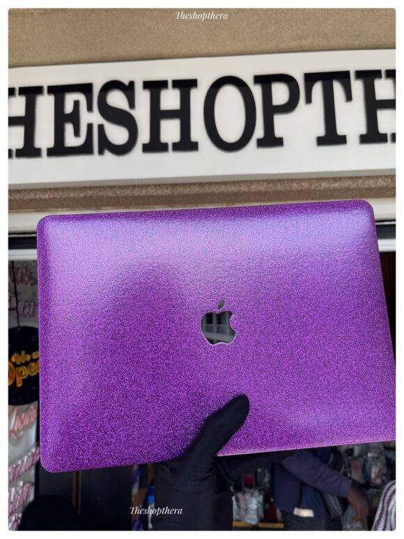 PURPLE GLITTER MACBOOK CASE MacBook case LAPTOP 2