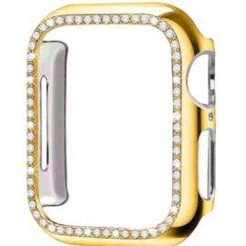 GOLD SINGLE STONED IWATCH PROTECTOR WATCH PROTECTOR IWATCH