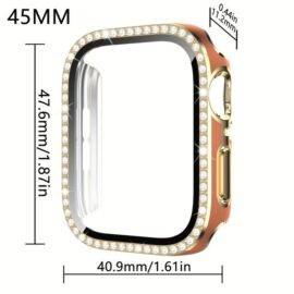 GOLD SINGLE STONED IWATCH PROTECTOR WATCH PROTECTOR IWATCH 2