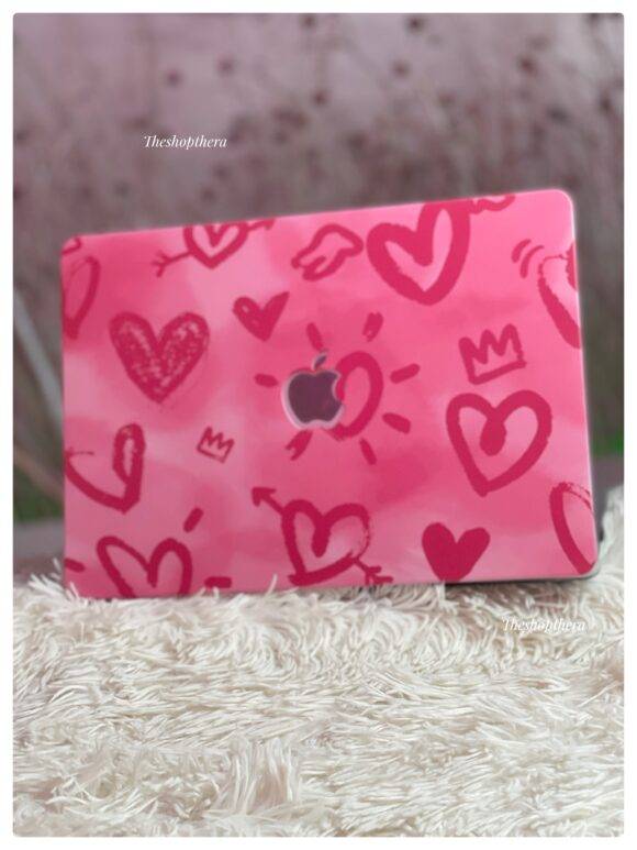 PINK GRAFFITI MACBOOK CASE MacBook case LAPTOP 9