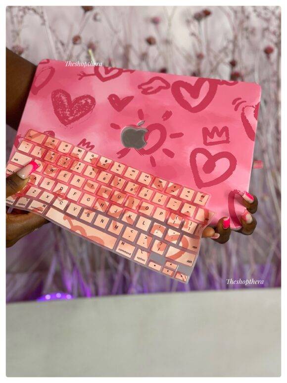 PINK GRAFFITI MACBOOK CASE MacBook case LAPTOP 11