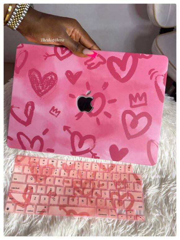 PINK GRAFFITI MACBOOK CASE MacBook case LAPTOP 16