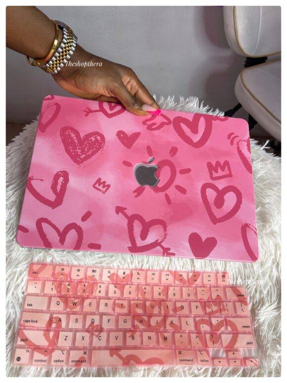 PINK GRAFFITI MACBOOK CASE MacBook case LAPTOP 15