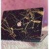 BLACK GOLD MARBLE MACBOOK CASE MacBook case LAPTOP 11