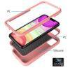 LIGHT PINK 3IN1 WAVY  CASE 3-in-1 case PHONE CASES 15